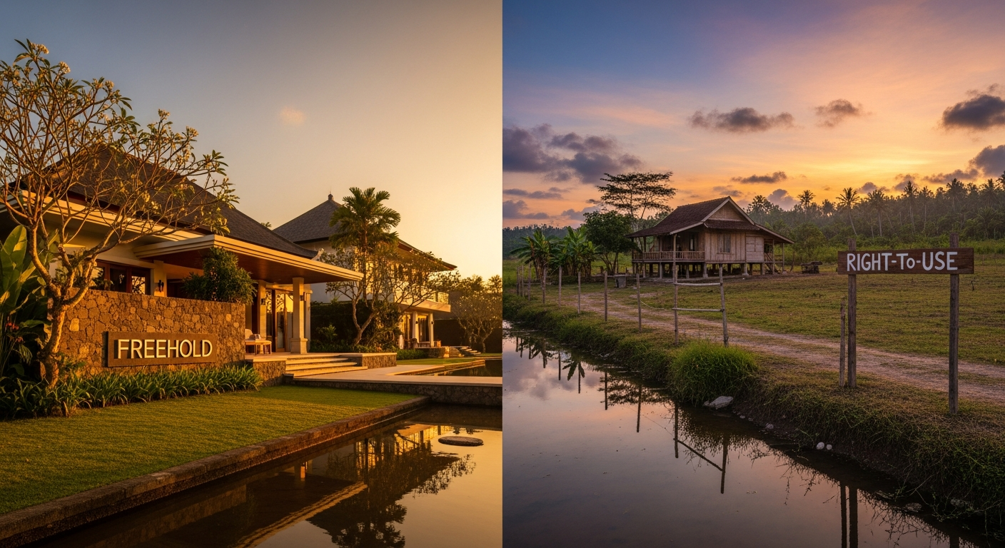 Bali Freehold vs Lombok Right-to-Use: Which Title Offers Better Security in 2027?