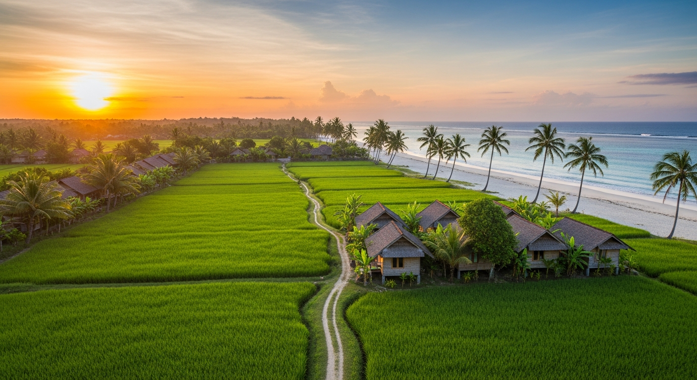 5-Day Lombok Eco-Village Investment Itinerary 2027: From Rice Fields to Beach